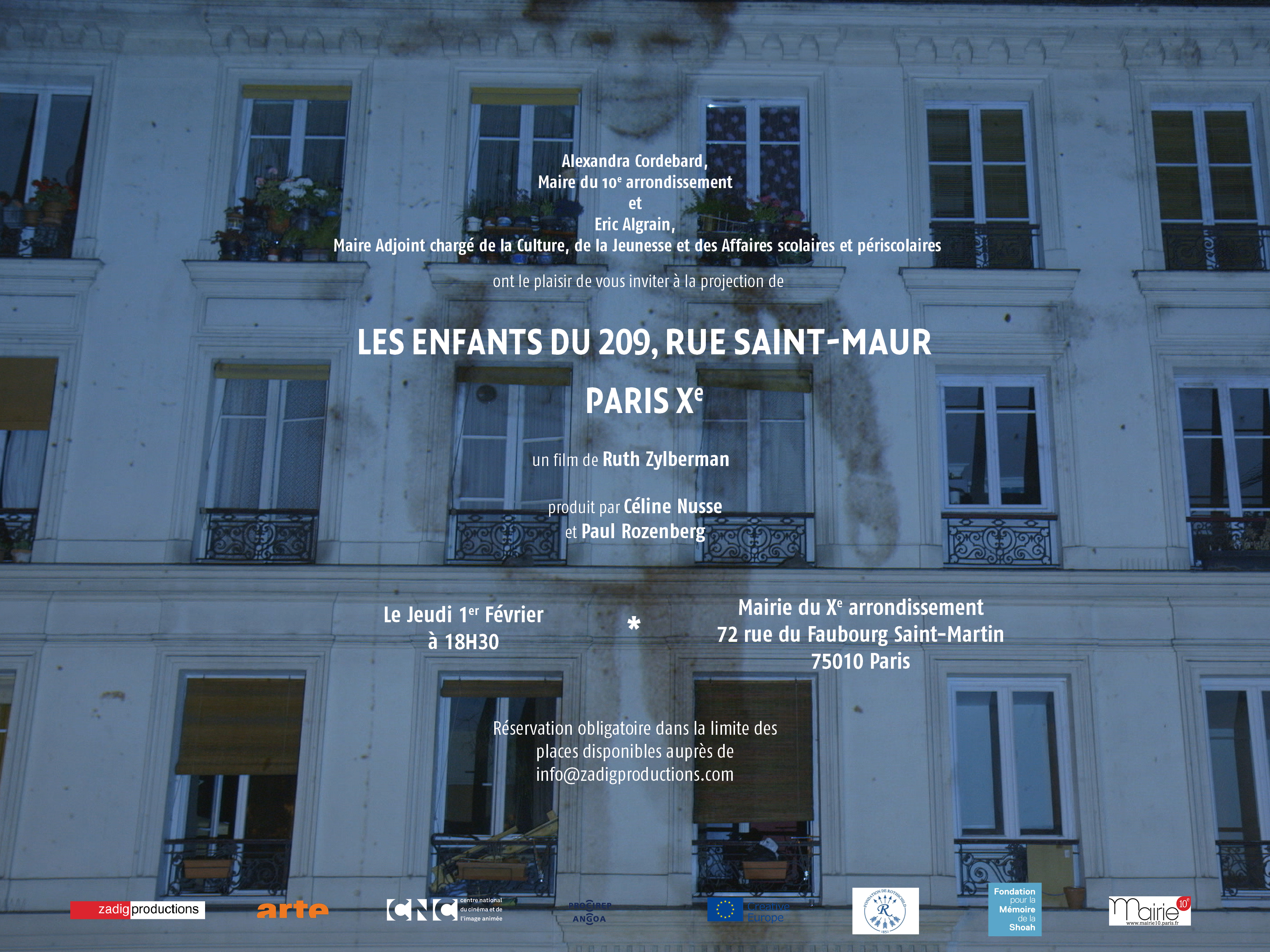 Projection - jeudi 1er février 2018